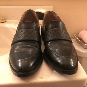 bcbgmaxazria leather loafers